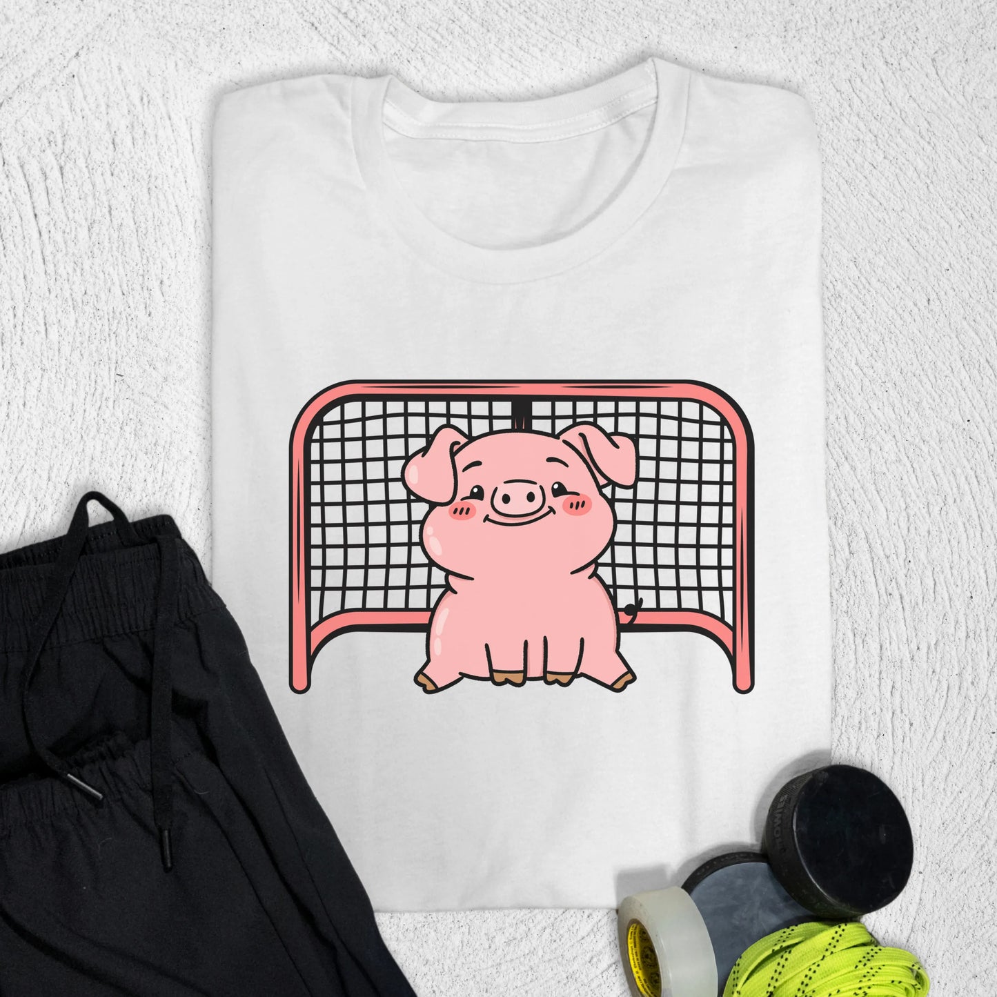 Pig T-Shirt S / White T-Shirt