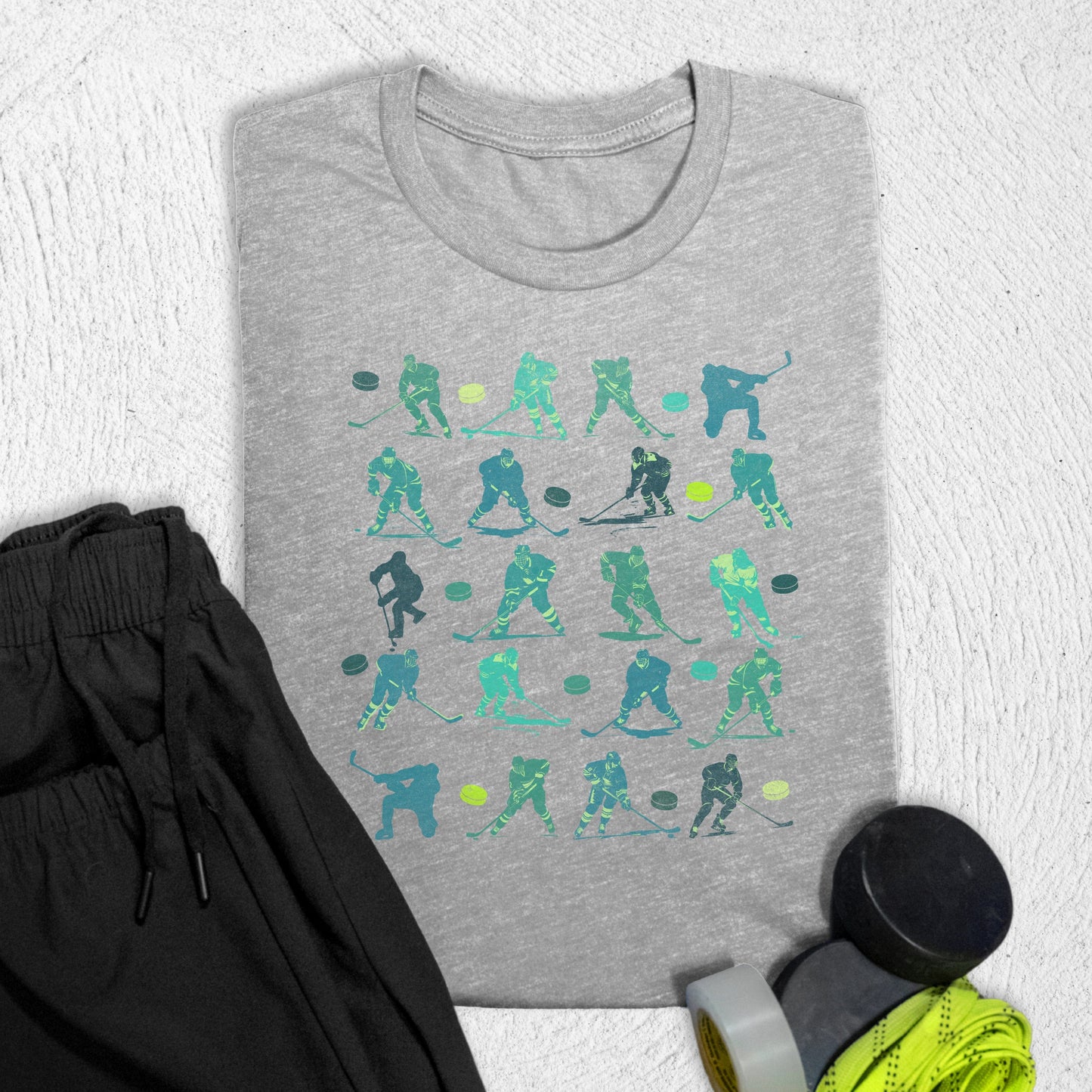 Player Print T-Shirt Athletic Heather / S T-Shirt