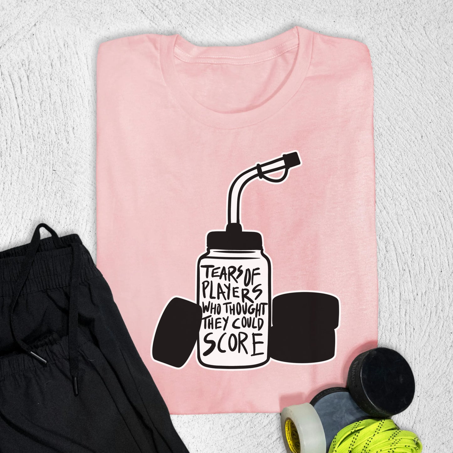 Player Tears T-Shirt Pink / S T-Shirt