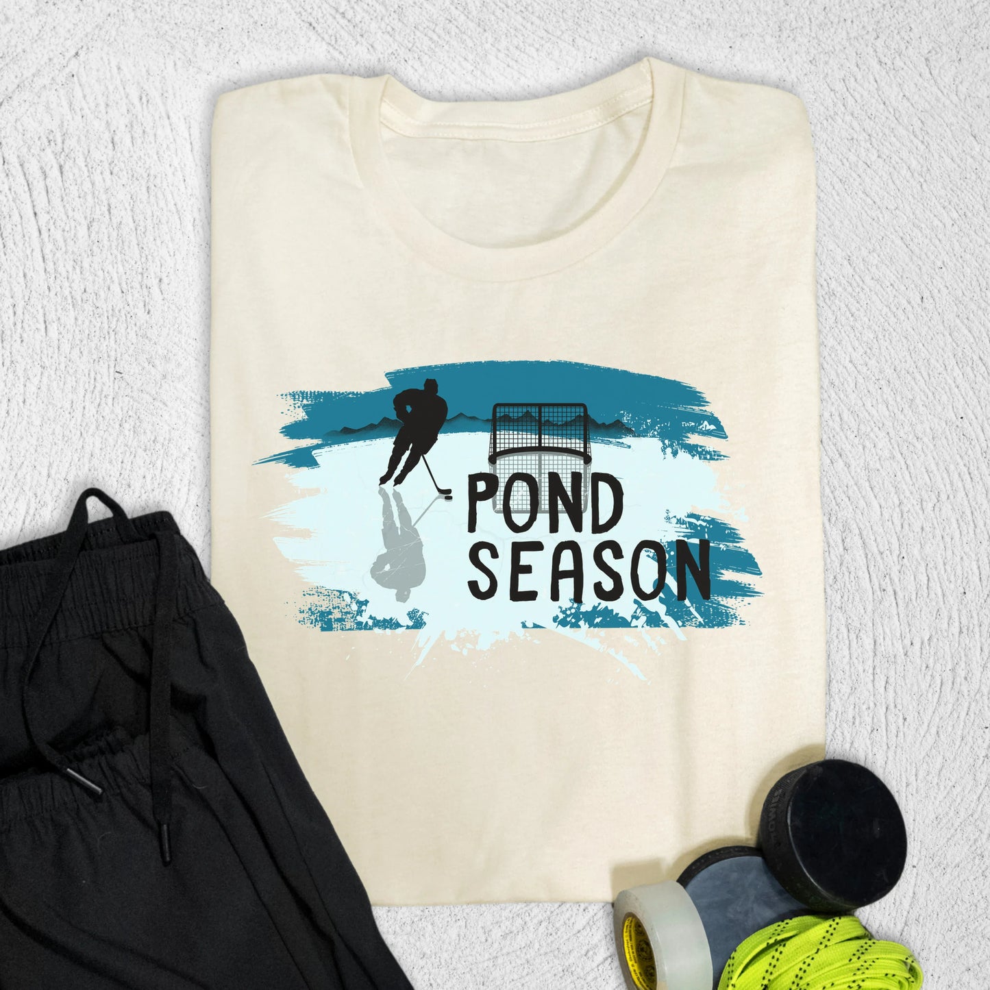 Pond Season T-Shirt Natural / S T-Shirt