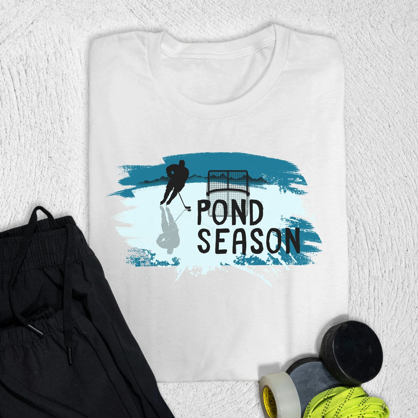 Pond Season T-Shirt White / S T-Shirt