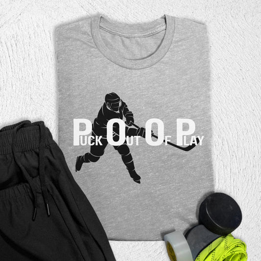 POOP T-Shirt Athletic Heather / S T-Shirt