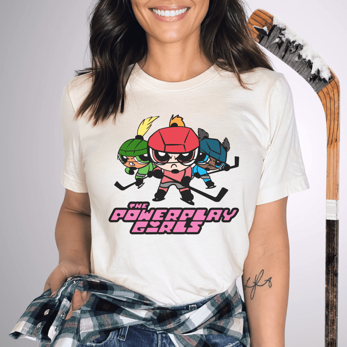 Powerplay Girls T-Shirt Natural / S T-Shirt