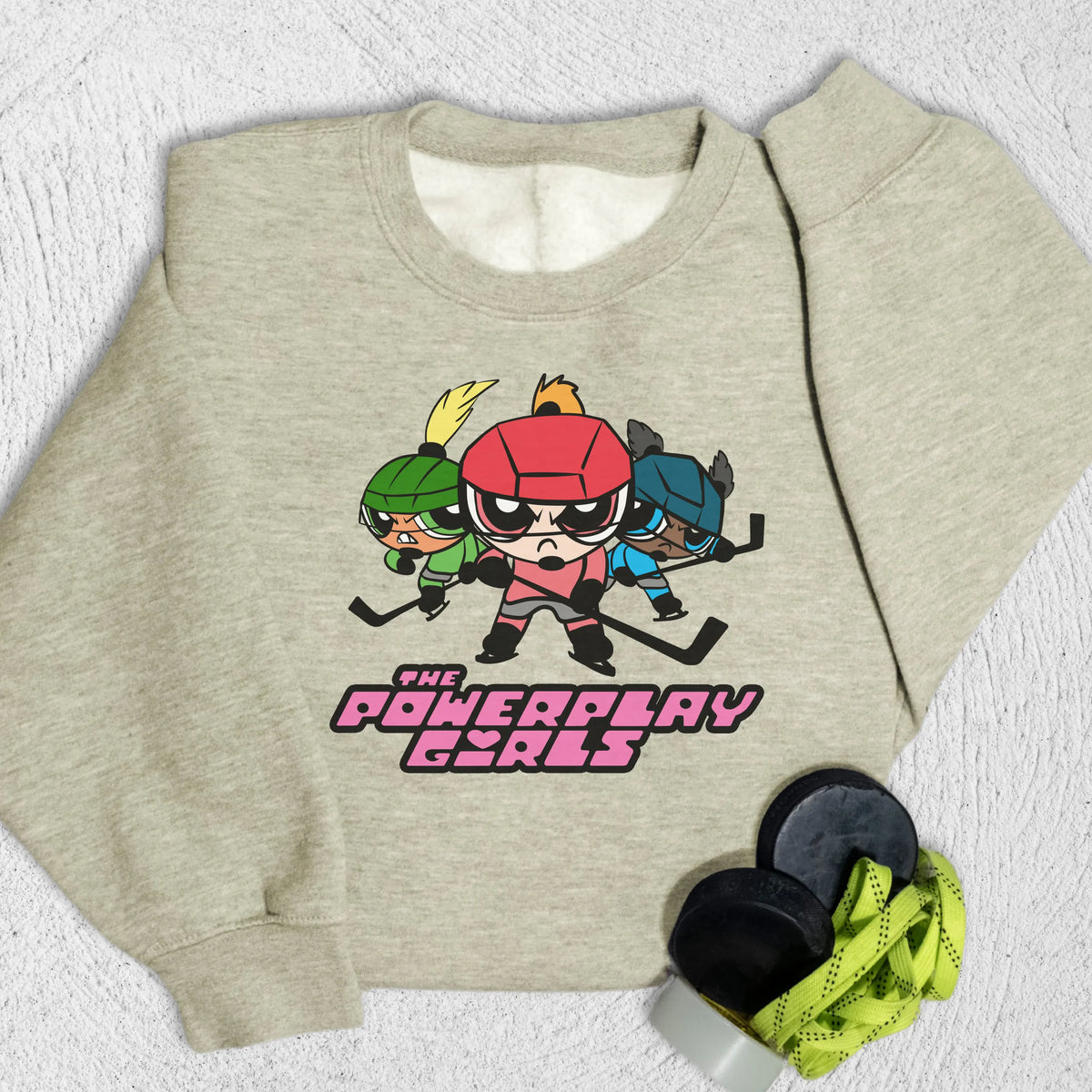 Powerplay Sweatshirt S / Oatmeal Heather Sweatshirt