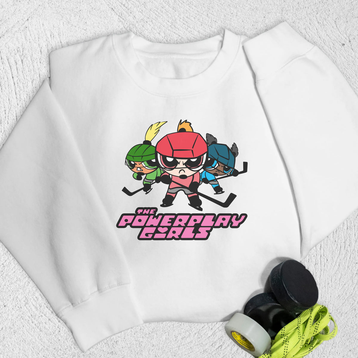 Powerplay Sweatshirt S / White Sweatshirt