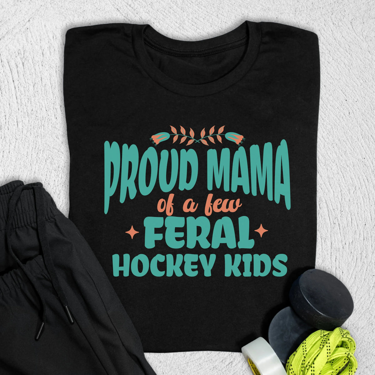 Proud Mama T-Shirt S / Black T-Shirt