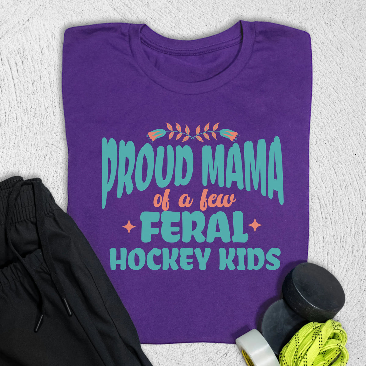 Proud Mama T-Shirt S / Team Purple T-Shirt