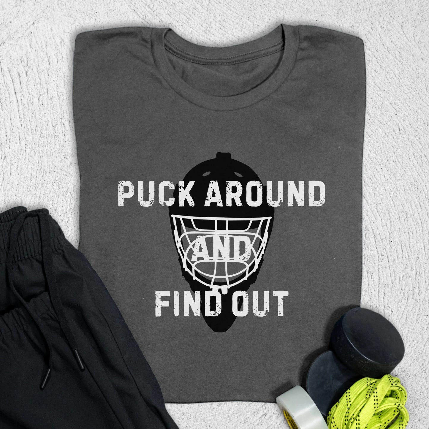 Puck Around T-Shirt Asphalt / S T-Shirt