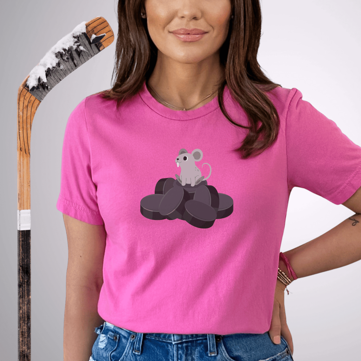 Puck Rat T-Shirt Charity Pink / S T-Shirt