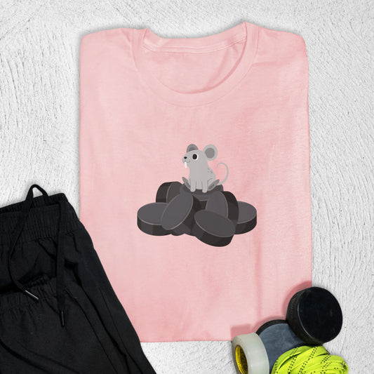 Puck Rat T-Shirt Pink / S T-Shirt