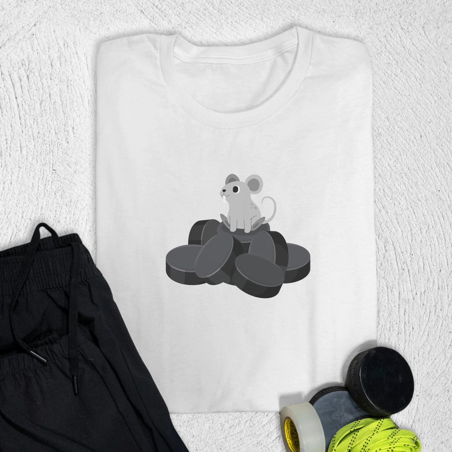 Puck Rat T-Shirt White / S T-Shirt