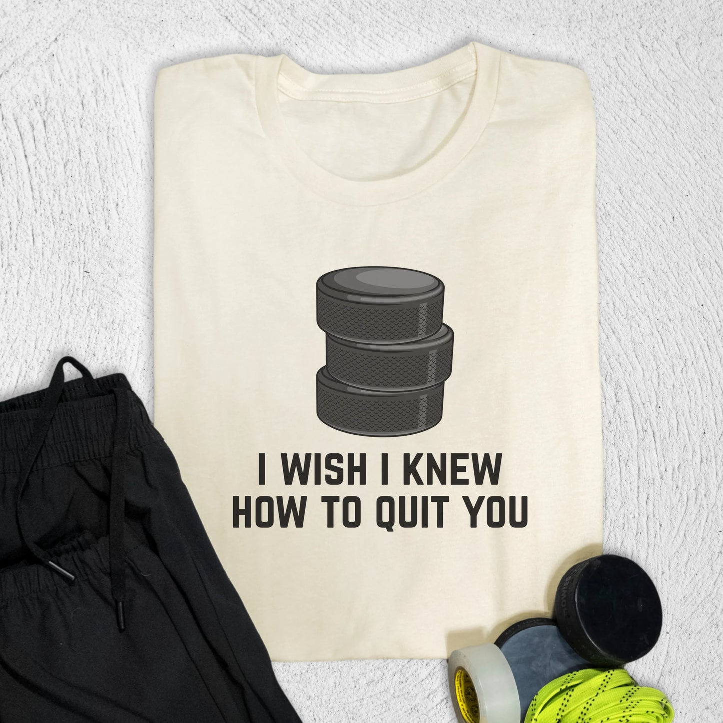 Quit You T-Shirt S / Natural T-Shirt