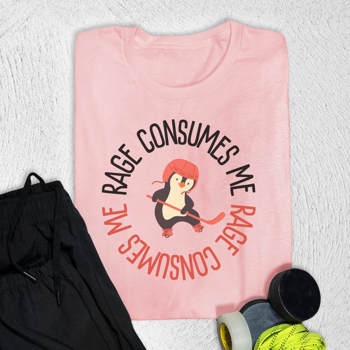 Rage T-Shirt XS / Pink T-Shirt