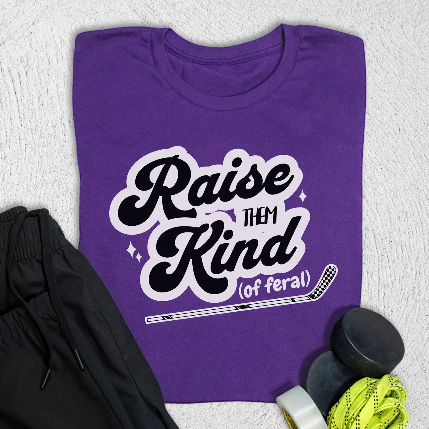 Raise Them Kind T-Shirt Team Purple / S T-Shirt