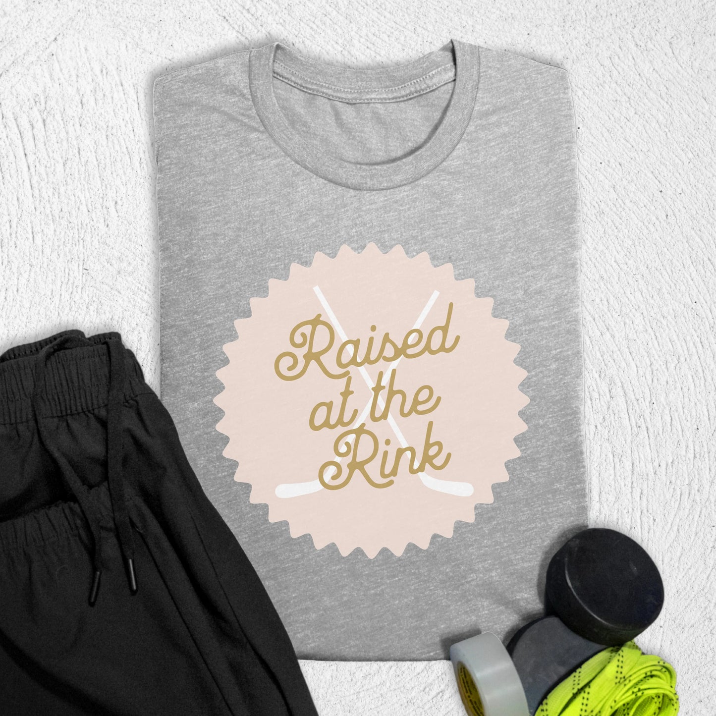 Raised T-Shirt Athletic Heather / S T-Shirt