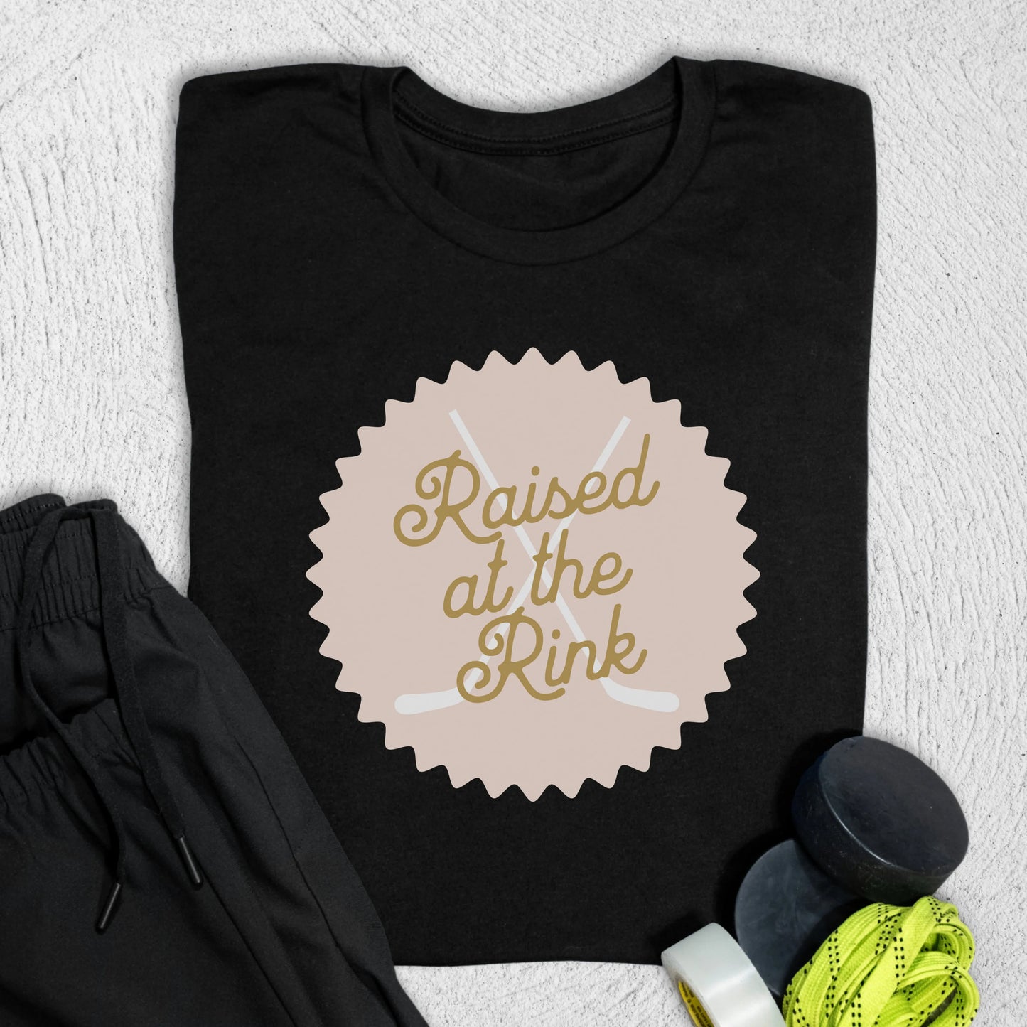 Raised T-Shirt Black / S T-Shirt