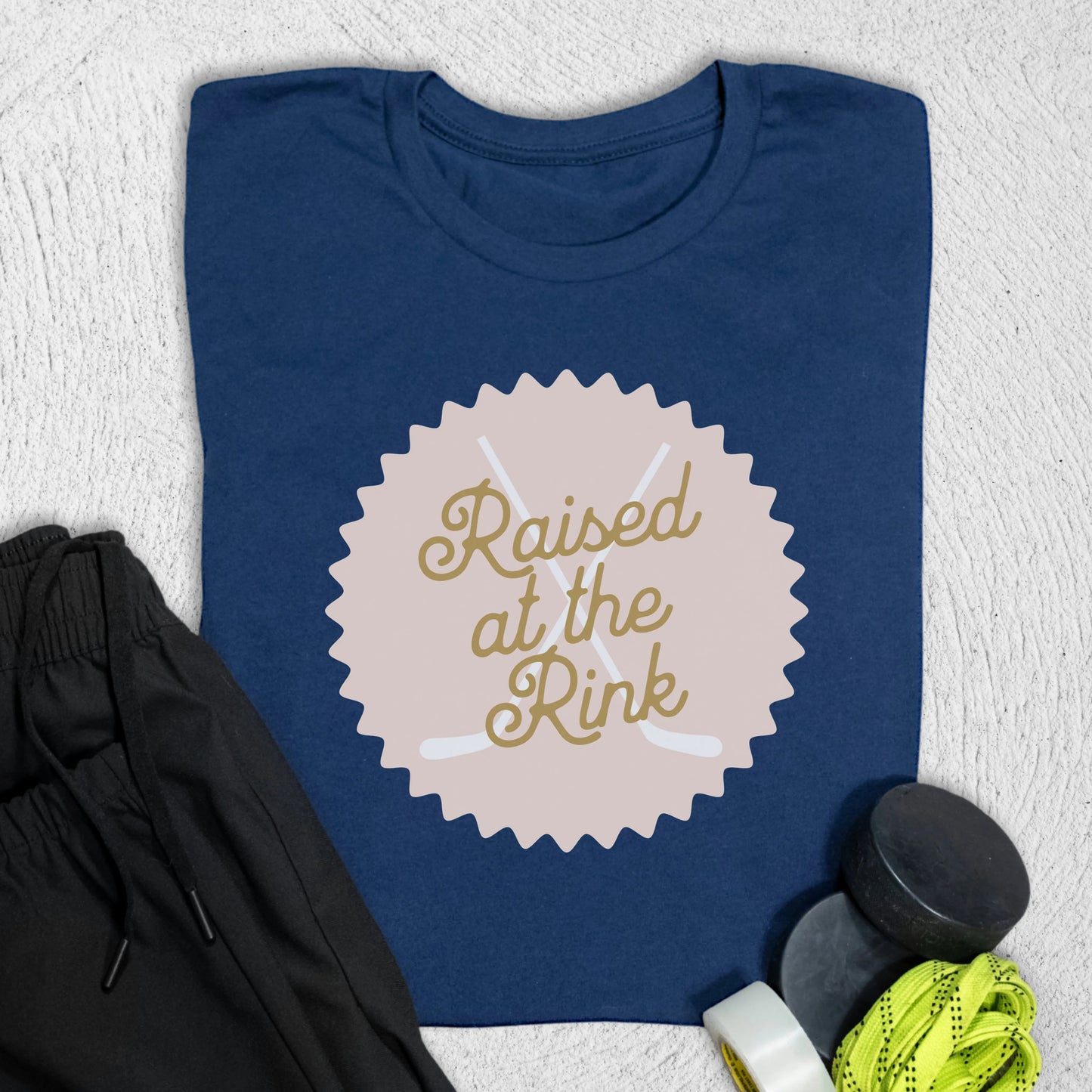 Raised T-Shirt Navy / S T-Shirt