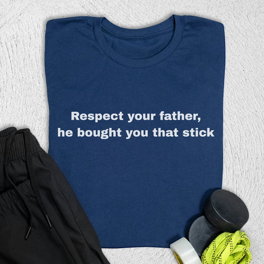 Respect Your Father T-Shirt Navy / S T-Shirt