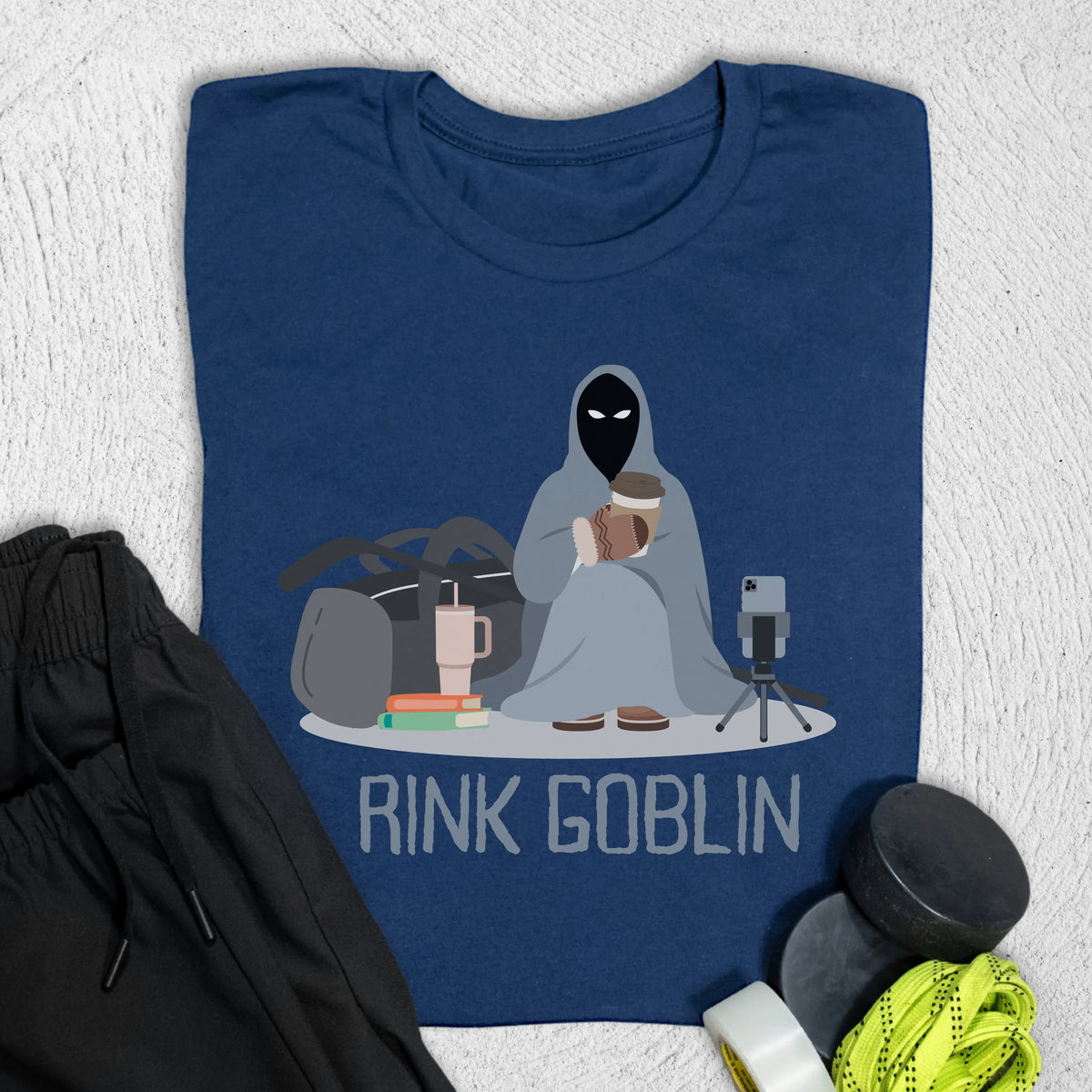 Rink Goblin T-Shirt Navy / S T-Shirt