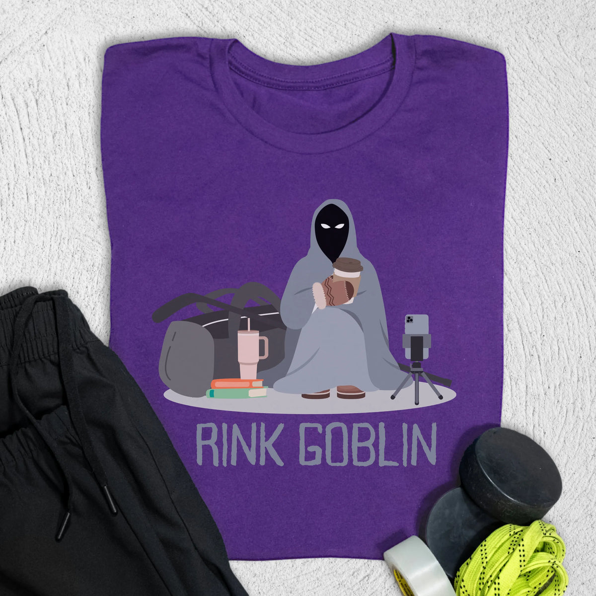 Rink Goblin T-Shirt Team Purple / S T-Shirt