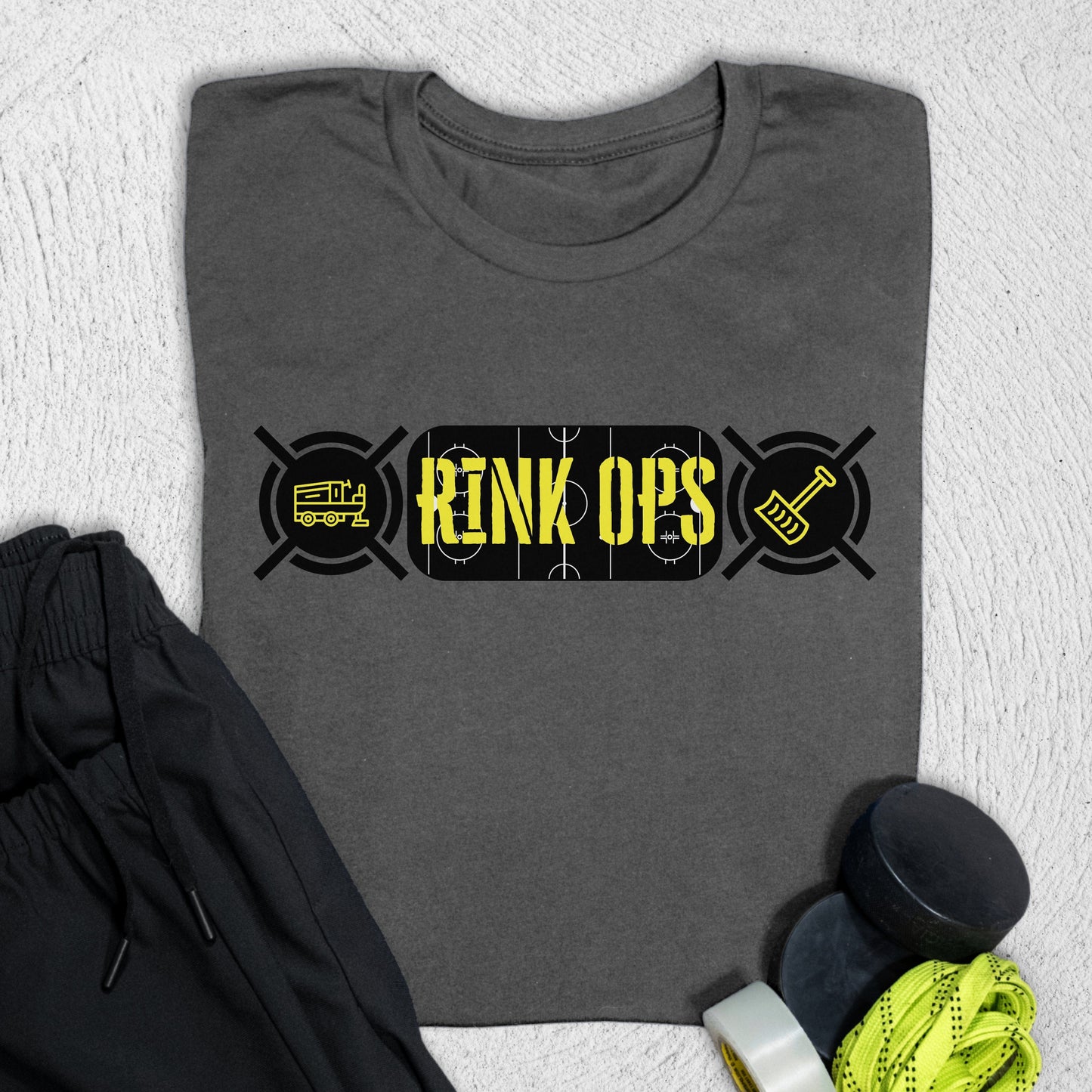 Rink Ops T-Shirt Asphalt / S T-Shirt
