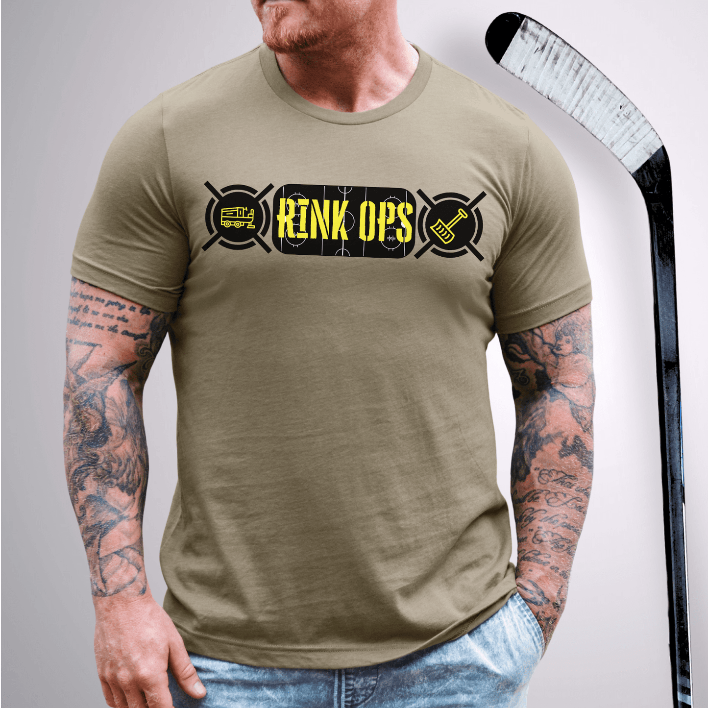 Rink Ops T-Shirt S / Heather Olive T-Shirt