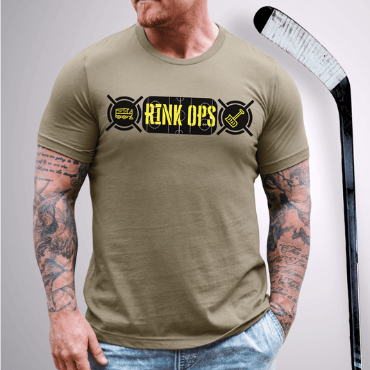 Rink Ops T-Shirt S / Heather Olive T-Shirt