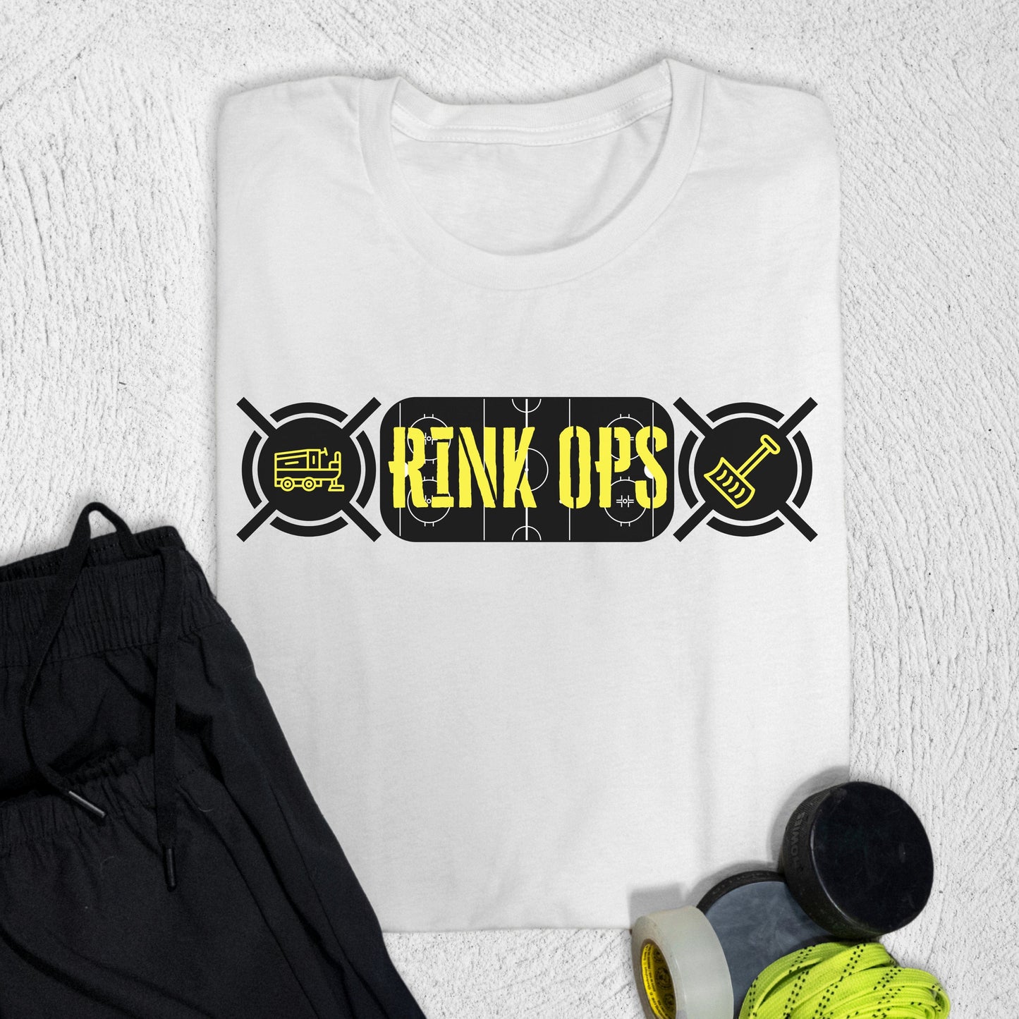 Rink Ops T-Shirt White / S T-Shirt