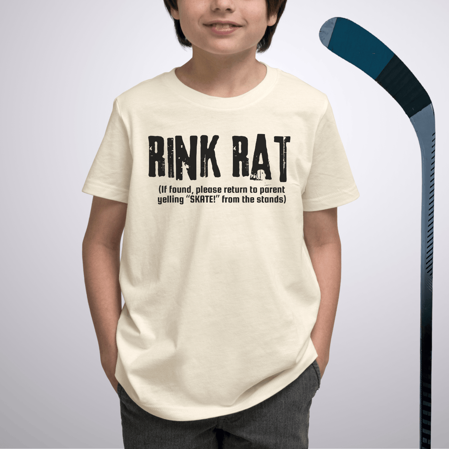 Rink Rat T-Shirt Natural / S Kids clothes