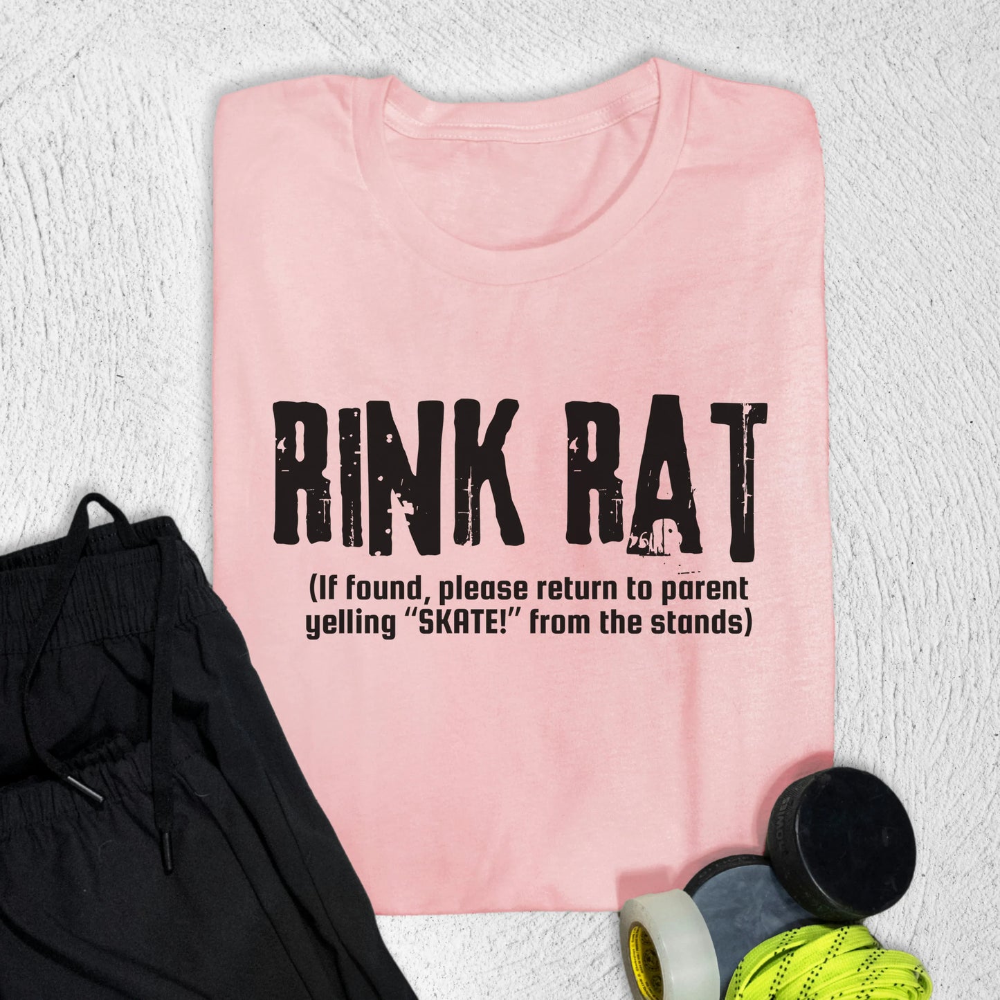 Rink Rat T-Shirt Pink / S T-Shirt