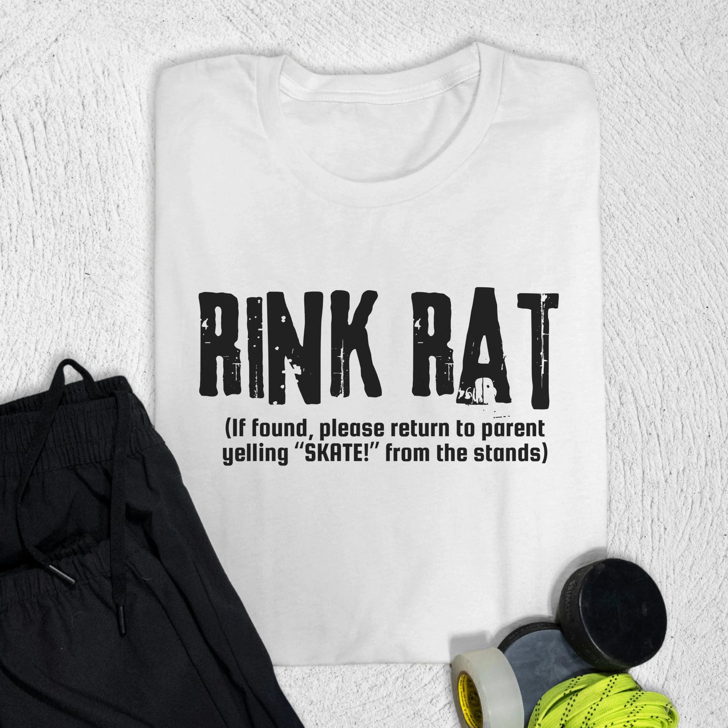Rink Rat T-Shirt White / S T-Shirt
