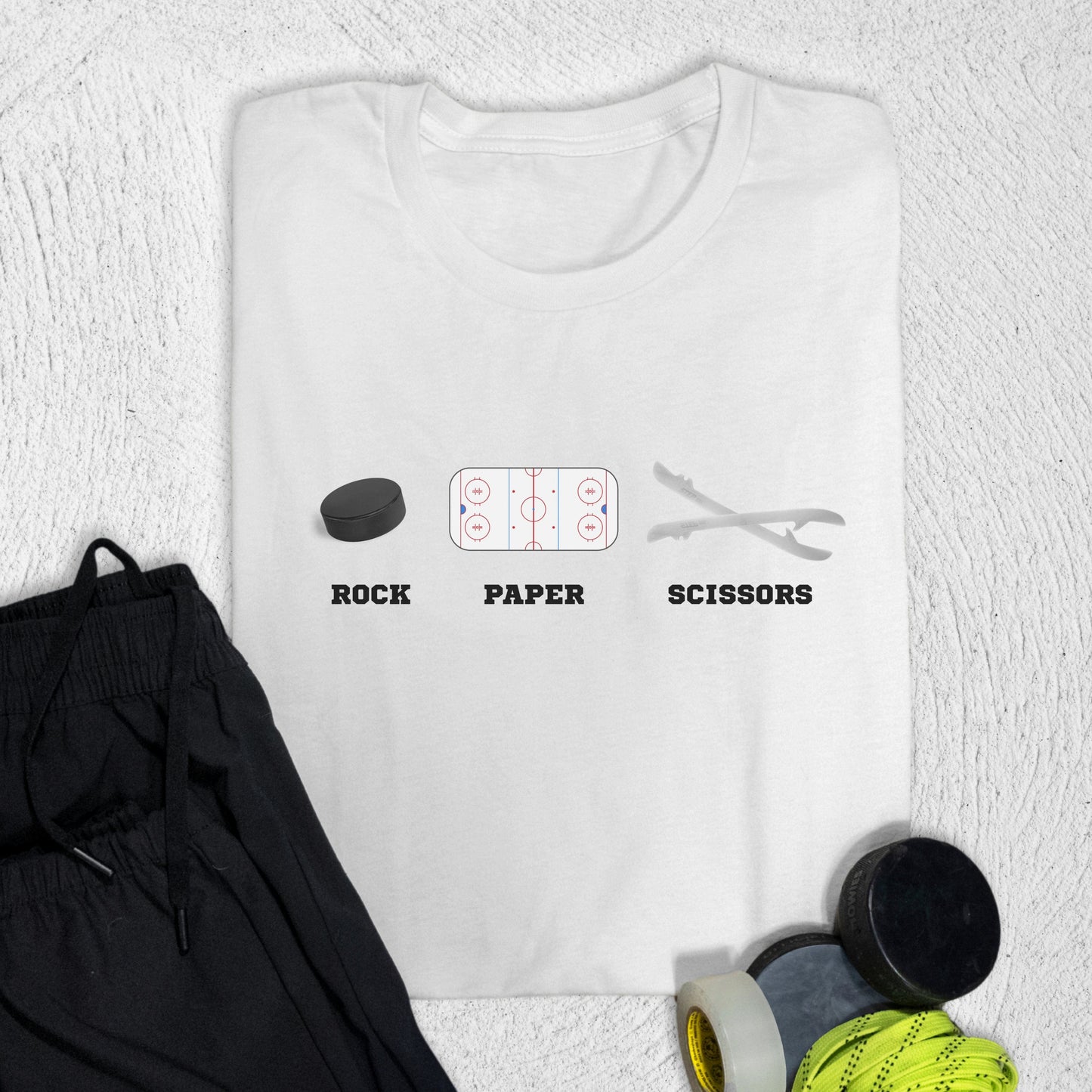 Rock T-Shirt White / S T-Shirt