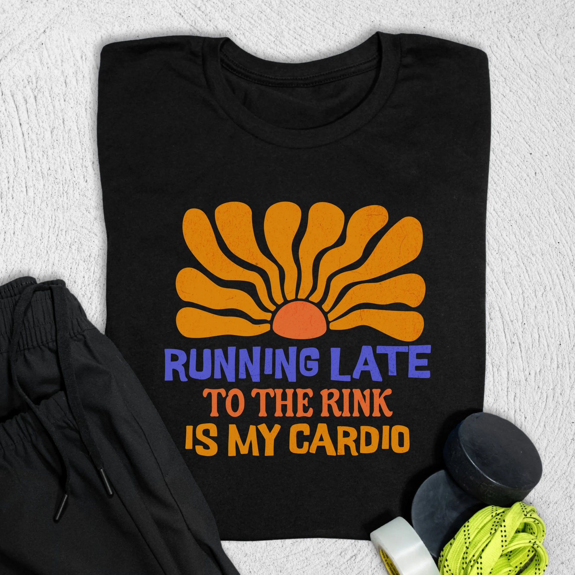 Running Late T-Shirt S / Black T-Shirt