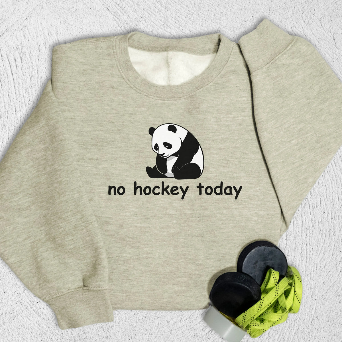 Sad Panda Sweatshirt Oatmeal Heather / S Sweatshirt