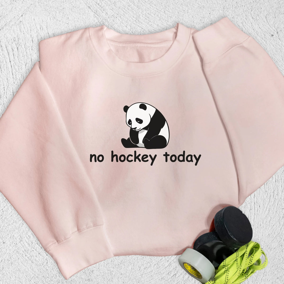 Sad Panda Sweatshirt Pale Pink / S Sweatshirt