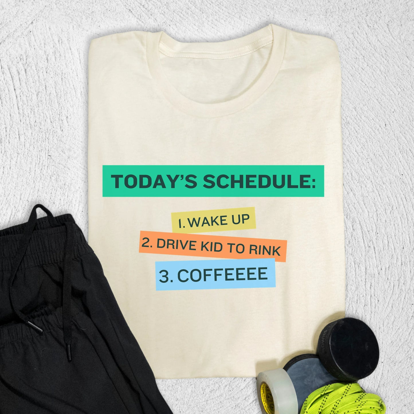 Schedule T-Shirt Natural / S T-Shirt