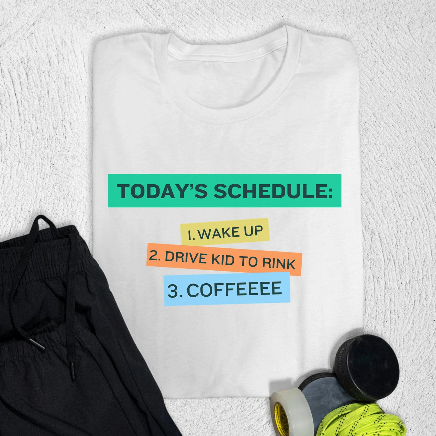 Schedule T-Shirt White / S T-Shirt