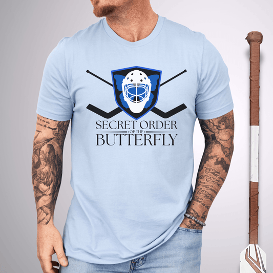 Secret Order of the Butterfly T-Shirt Baby Blue / S T-Shirt