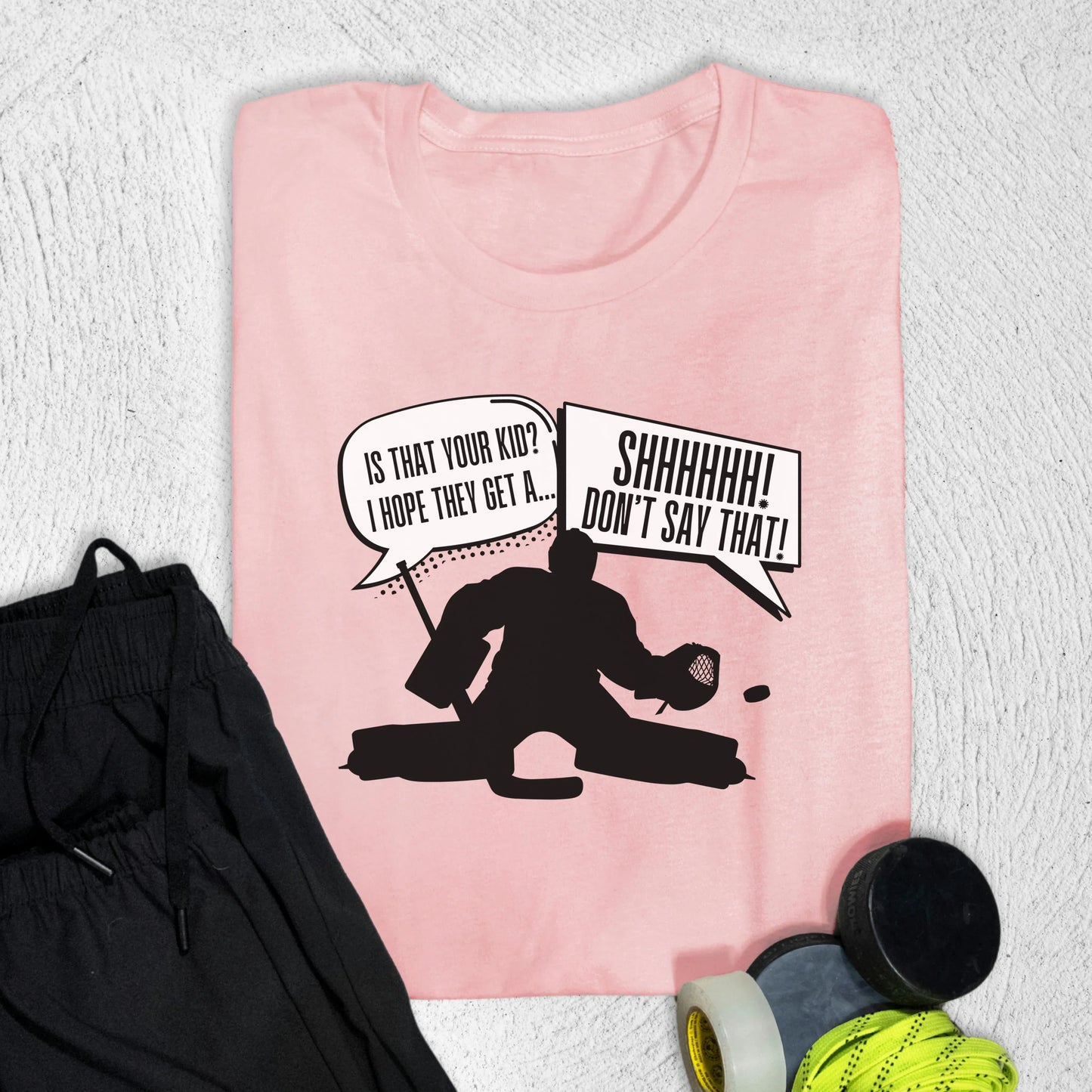 SHH T-Shirt Pink / S T-Shirt