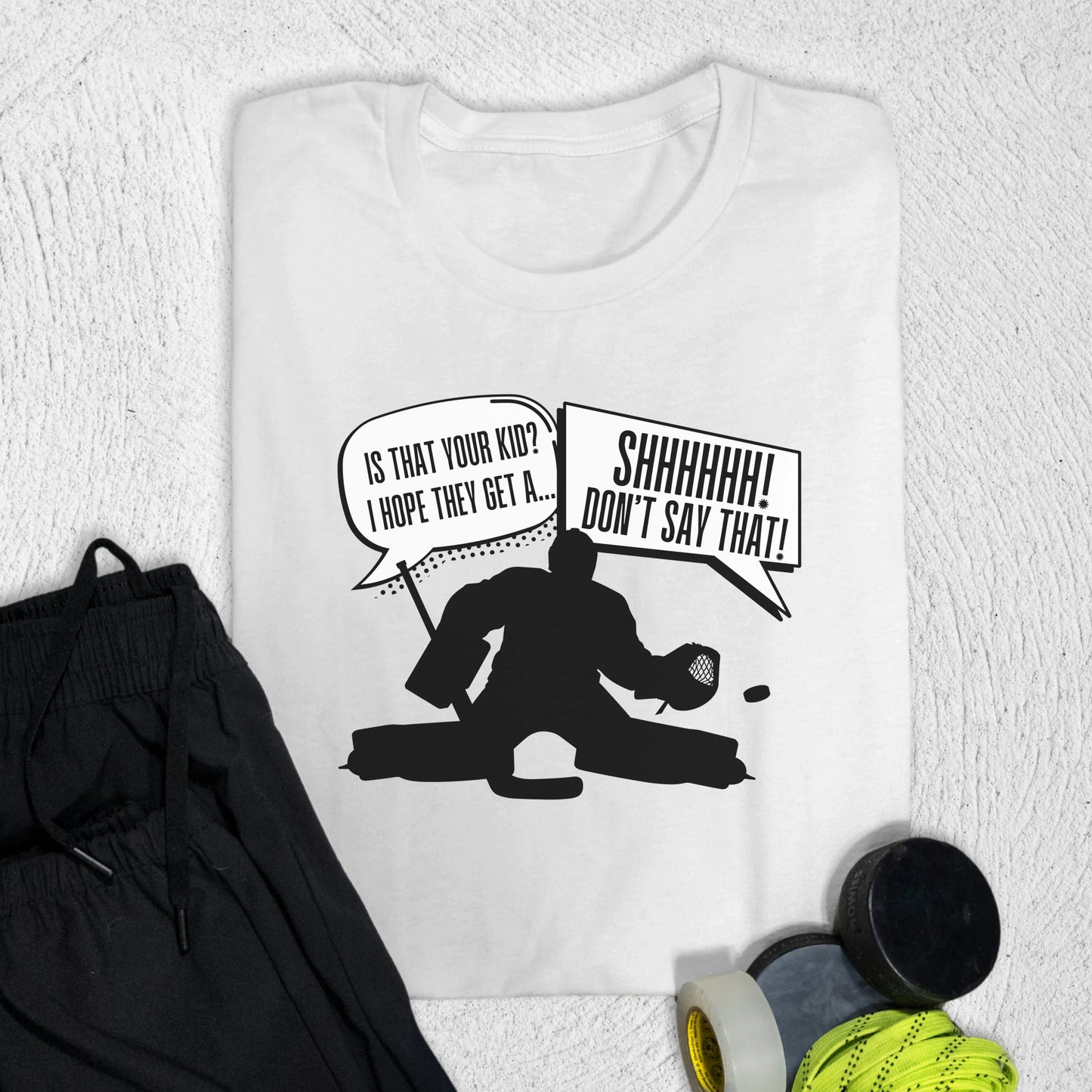 SHH T-Shirt White / S T-Shirt