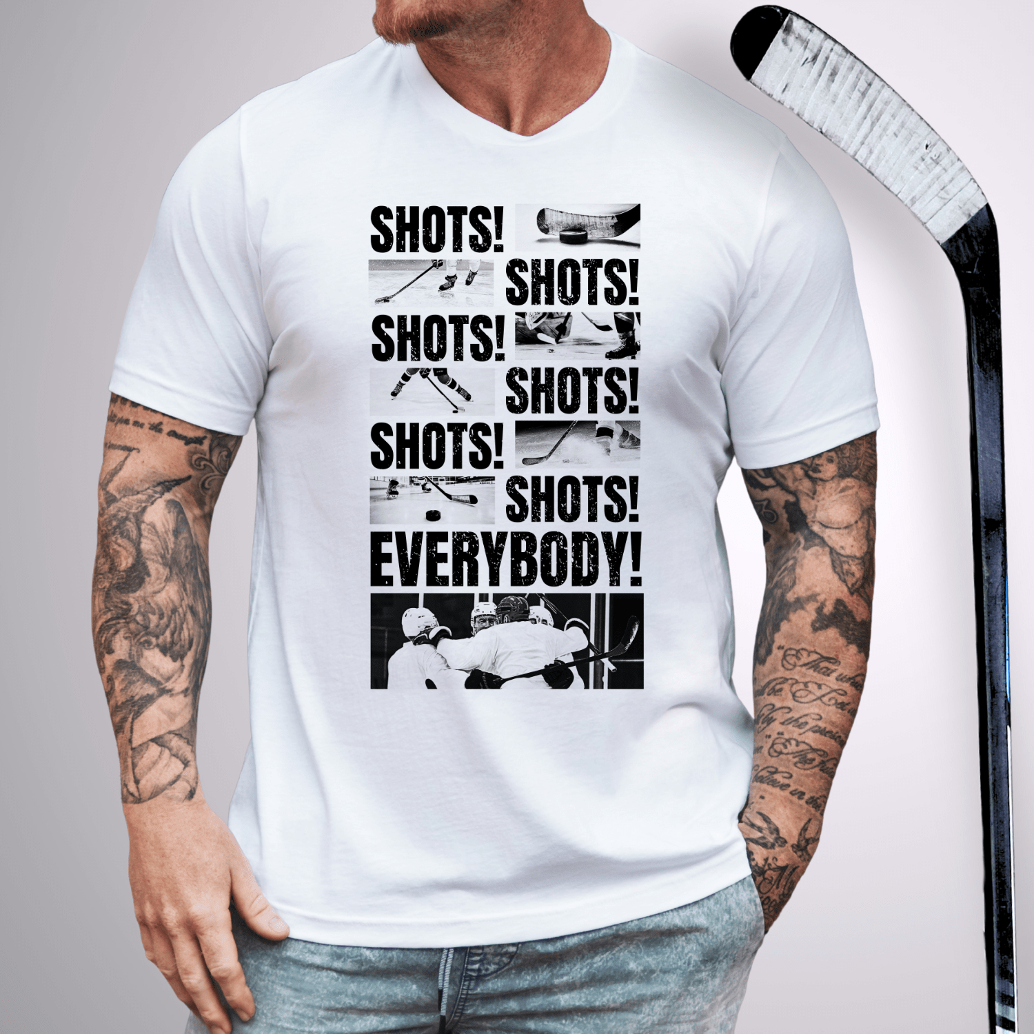 Shots! T-Shirt White / S T-Shirt