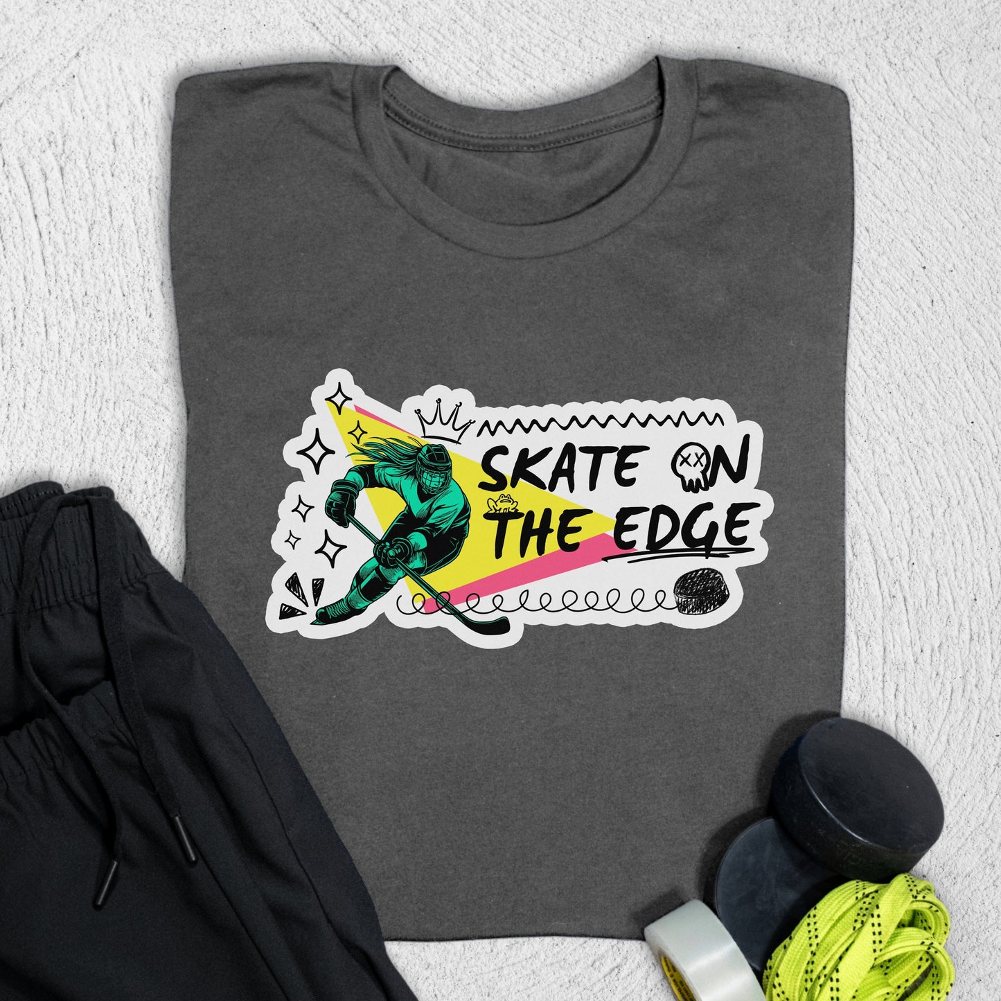 Skate on the Edge T-Shirt Asphalt / S T-Shirt