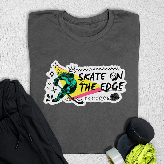 Skate on the Edge T-Shirt Asphalt / S T-Shirt