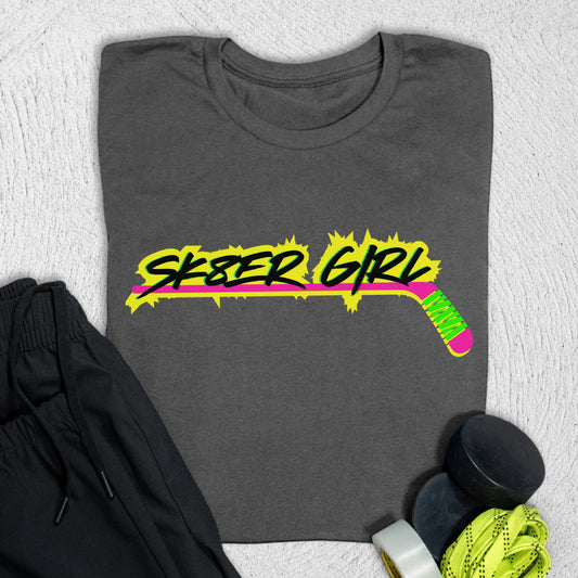 Skater Girl T-Shirt Asphalt / S T-Shirt