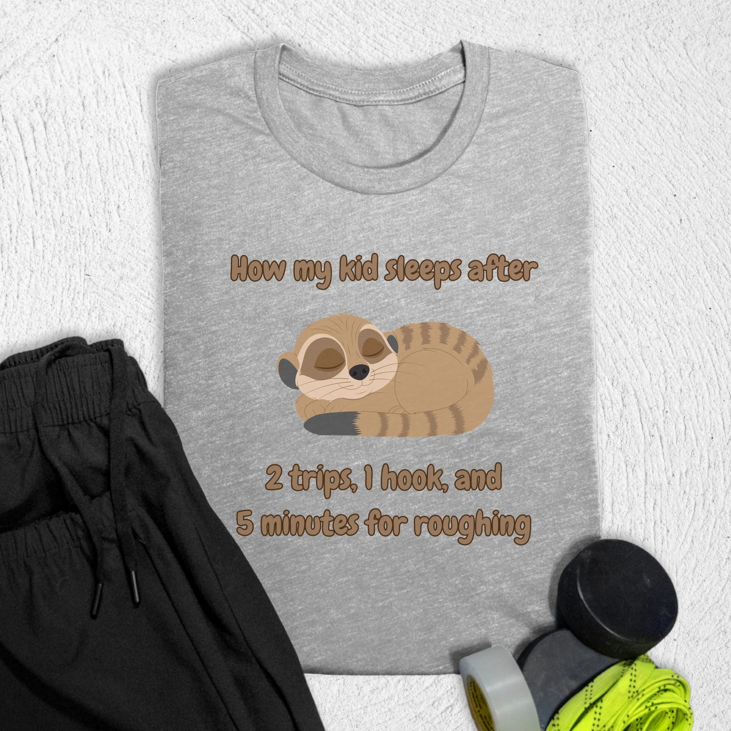 Sleeps T-Shirt Athletic Heather / S T-Shirt