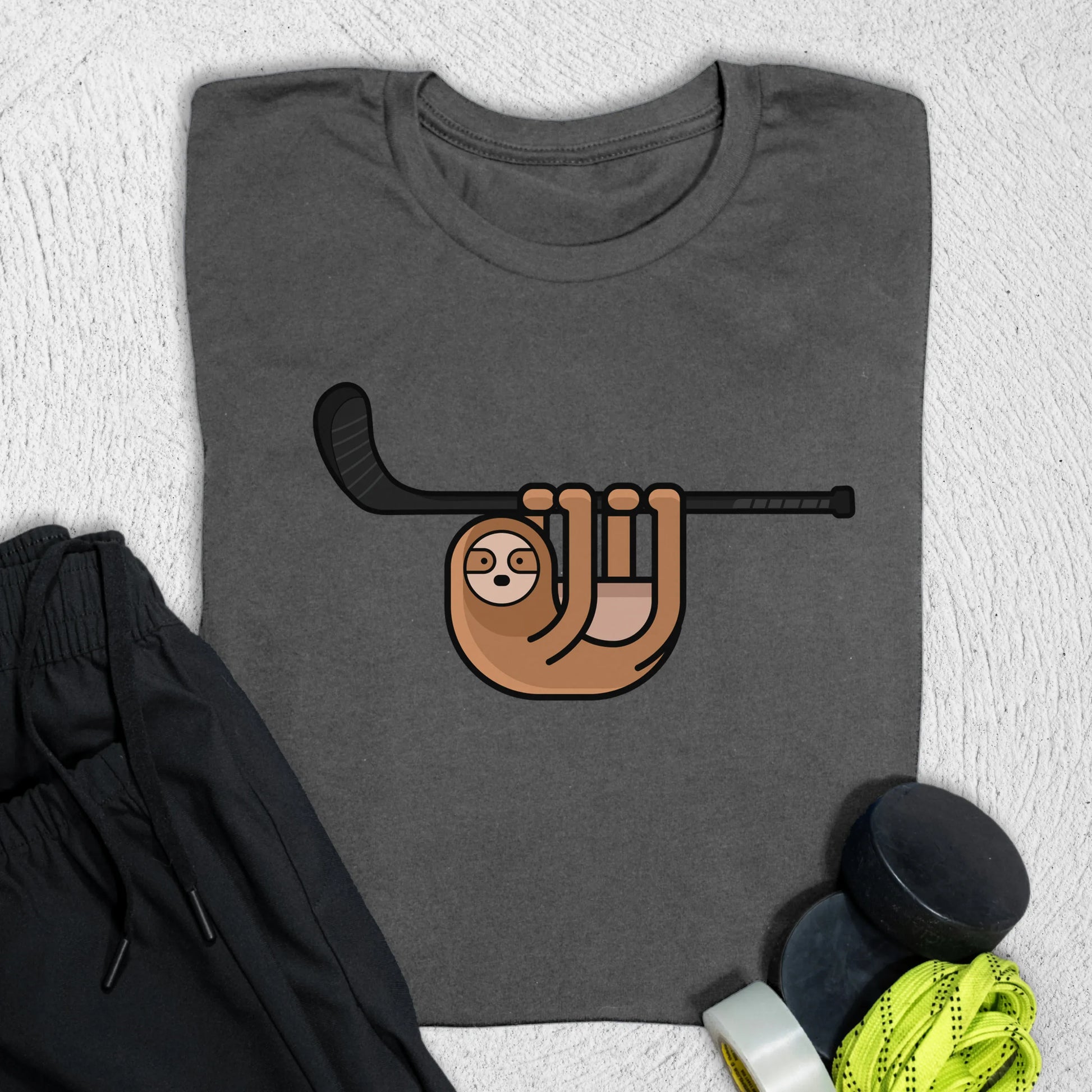 Slothin' Around T-Shirt S / Asphalt T-Shirt