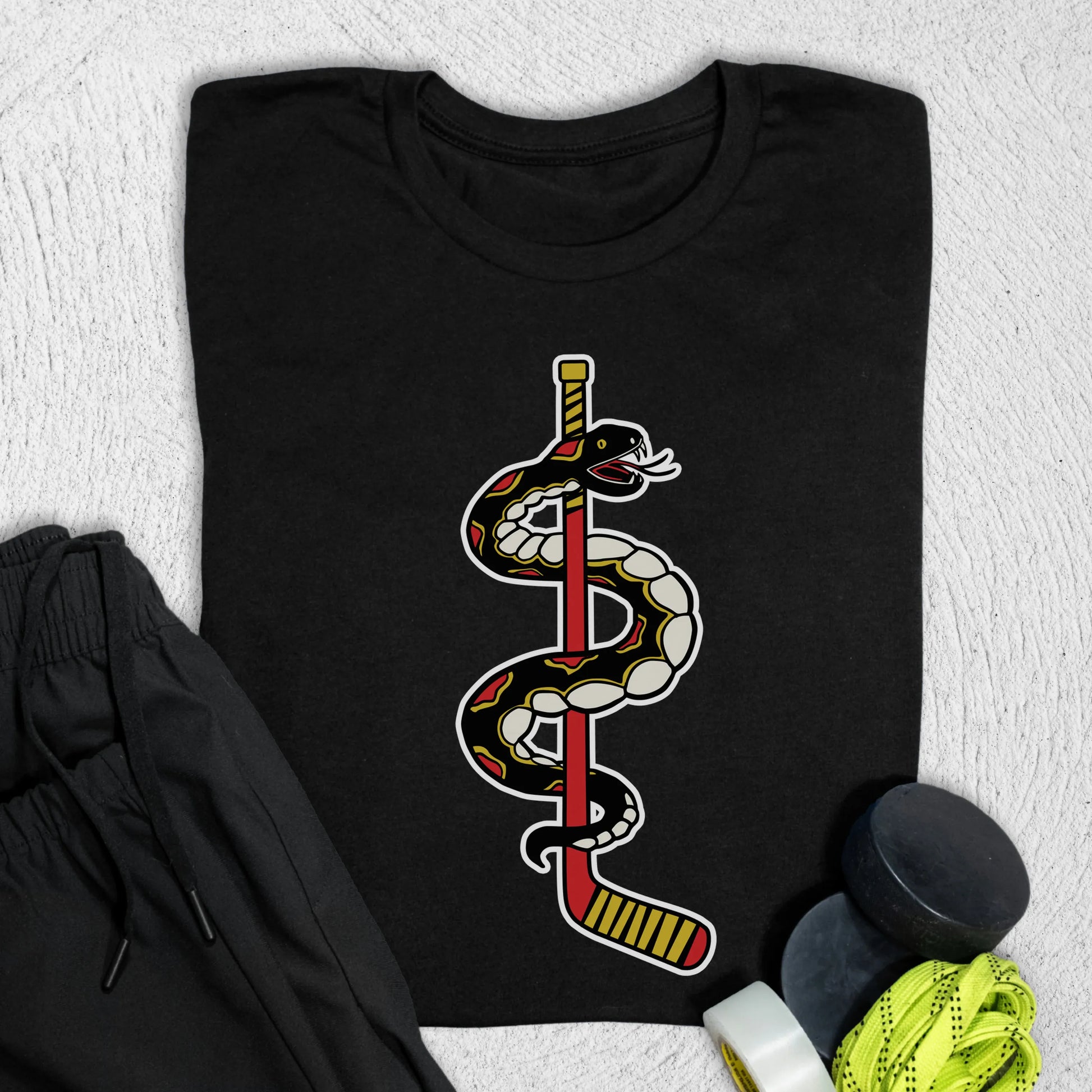 Snake Stick T-Shirt Black / S T-Shirt