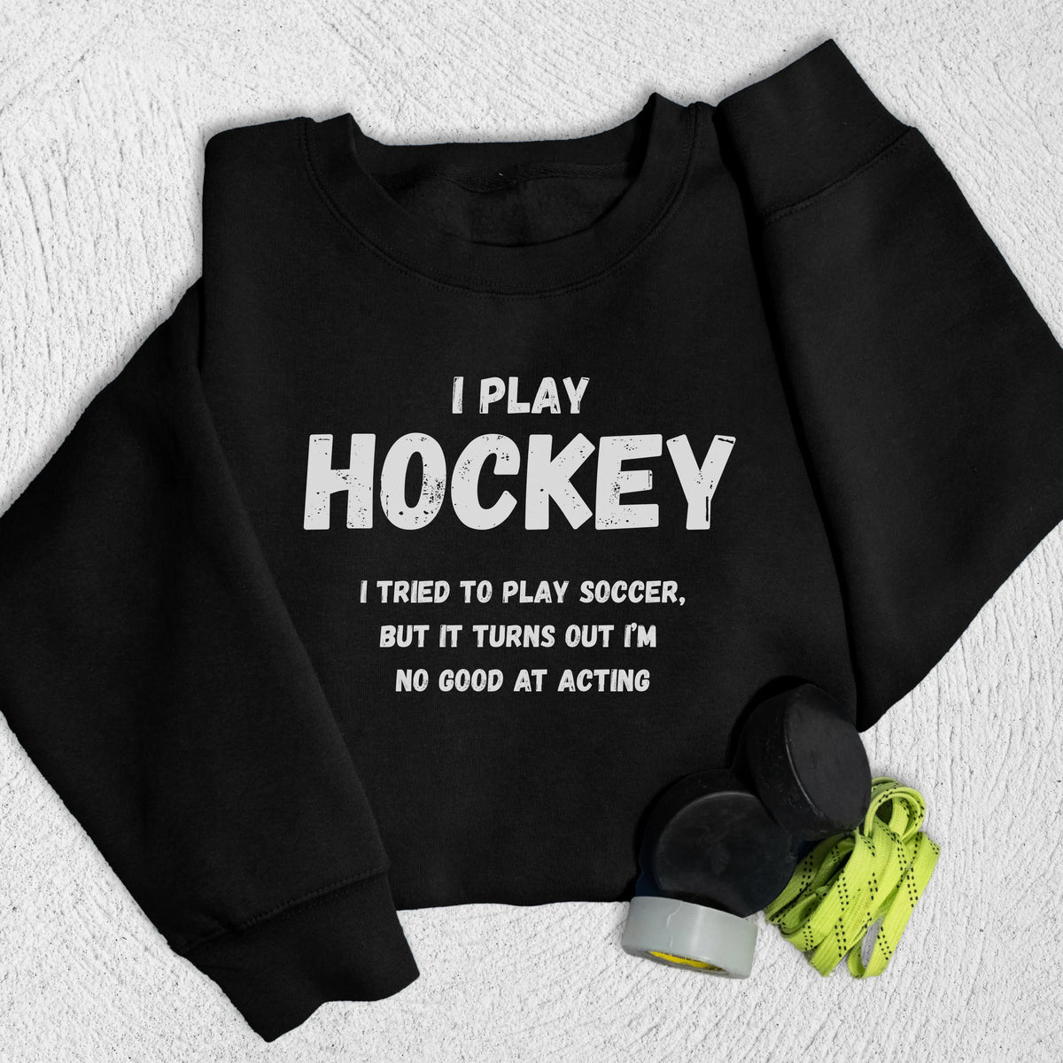 Soccer Sweatshirt S / Black Sweatshirt