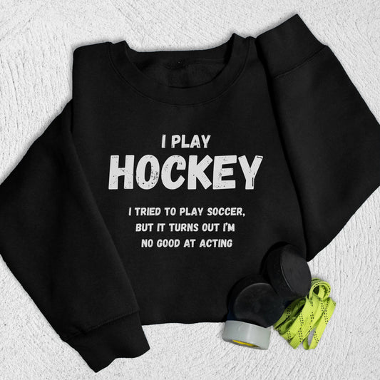 Soccer Sweatshirt S / Black Sweatshirt