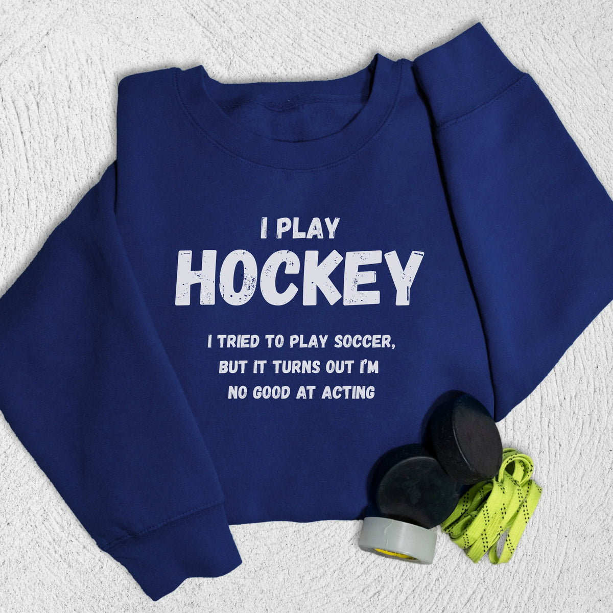 Soccer Sweatshirt S / Navy Sweatshirt